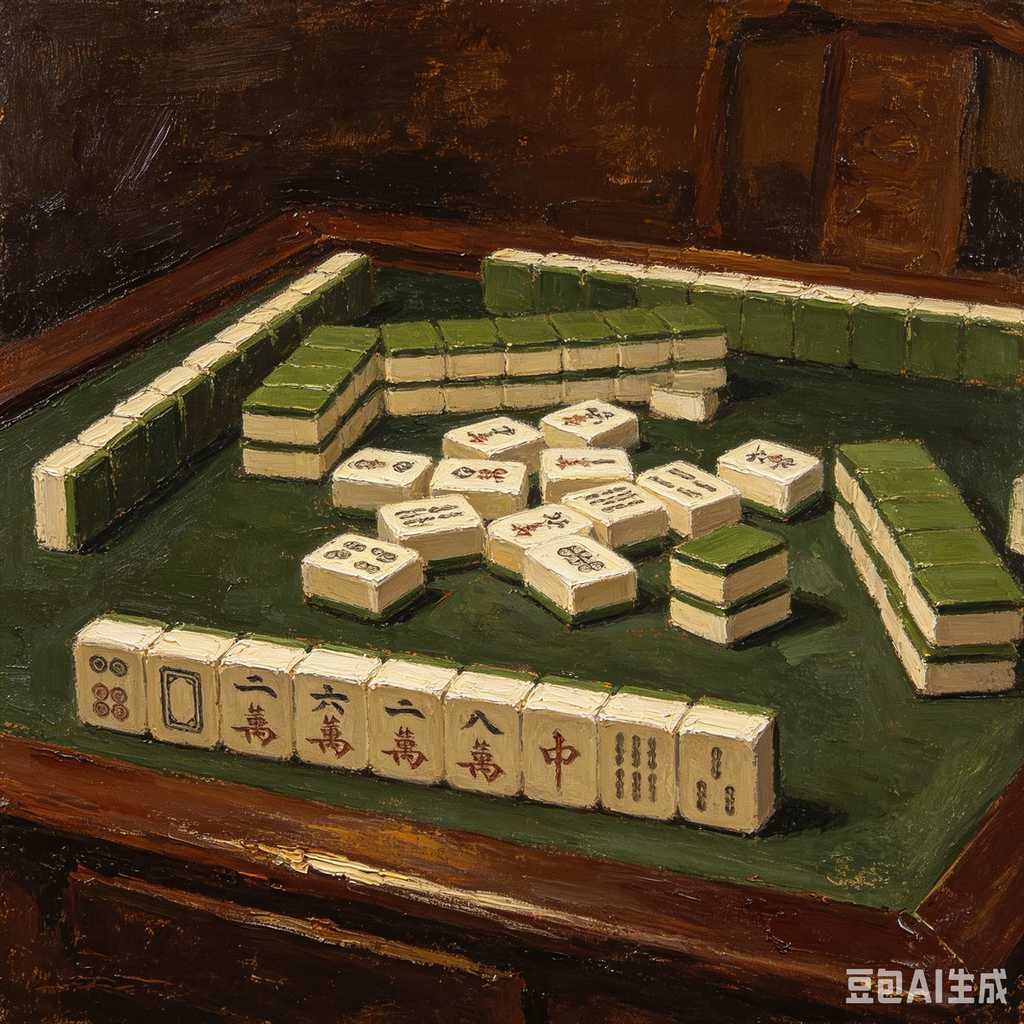 chinese mahjong accessory set
